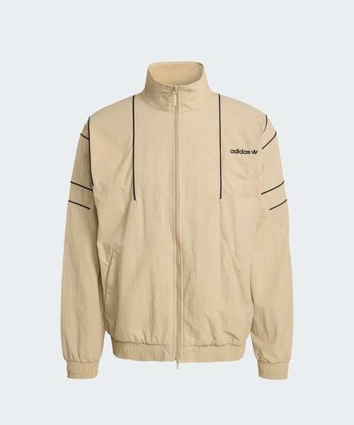 adidas Originals(アディダスオリジナルス)の「adidas originals / アディダス オリジナルス CUTLINE TRACK TOP(ブルゾン・メンズ・ブラック/カーキ・LARGE/MEDIUM)」の2枚目の写真