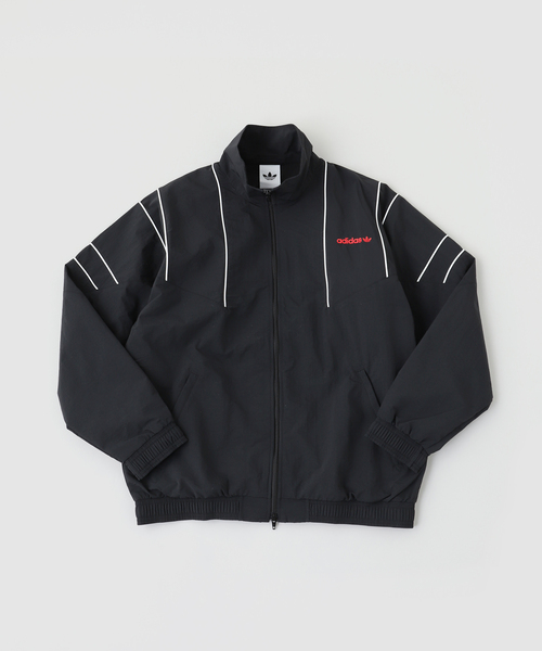 adidas Originals(アディダスオリジナルス)の「adidas originals / アディダス オリジナルス CUTLINE TRACK TOP(ブルゾン・メンズ・ブラック/カーキ・LARGE/MEDIUM)」の3枚目の写真
