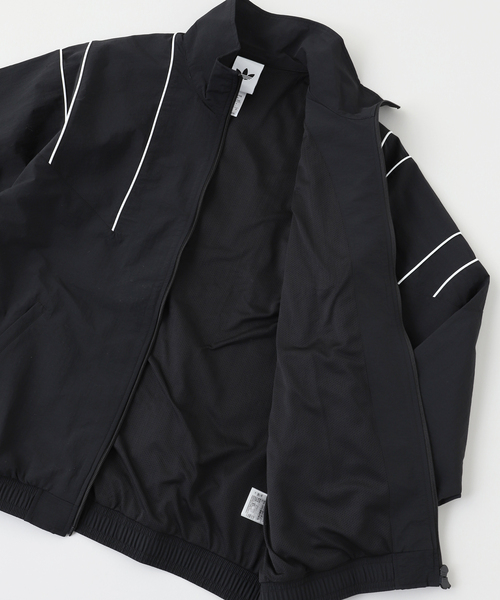 adidas Originals(アディダスオリジナルス)の「adidas originals / アディダス オリジナルス CUTLINE TRACK TOP(ブルゾン・メンズ・ブラック/カーキ・LARGE/MEDIUM)」の8枚目の写真