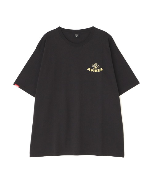 AVIREX(アヴィレックス)の「《WEB&DEPOT限定》USS FORT SNELLING T-SHIRT(Tシャツ/カットソー・レディース・ホワイト/サックスブルー/オリーブ/ブラック/ピンク・F)」の10枚目の写真