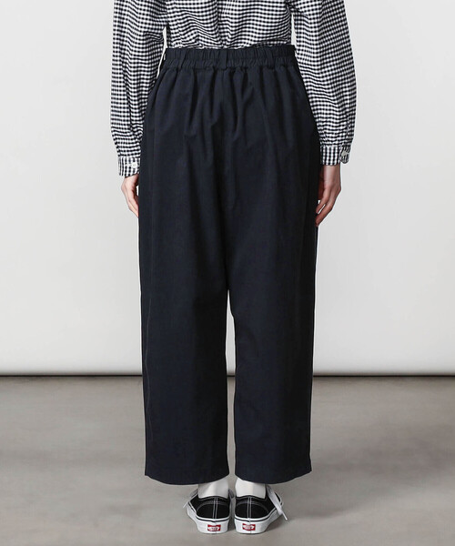 DANTON（ダントン）の「DANTON | コットンナイロンツイル 2タックワイドイージーパンツ WOMEN（その他パンツ・レディース・ネイビー/ベージュ・36）」の17枚目の写真