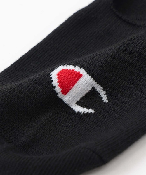 Champion（チャンピオン）の「【3足セット】Champion レディース メンズ Cマーク 消臭糸使用 アーチサポート かかと滑り止め付き カバーソックス 92897502（ソックス/靴下・メンズ・ブラック/その他3/その他2・L/M/S）」の9枚目の写真
