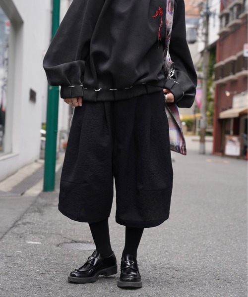 SHINYAKOZUKA（シンヤコヅカ）の「【SHINYAKOZUKA】 BAGGY SHORTS（その他パンツ・メンズ・ブラック/ブラック系1・X-SMALL/SMALL/MEDIUM）」の10枚目の写真