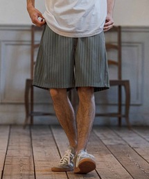 mp14669-Classic Pinstripe Short Pants ショートパンツ(S60426cmb)