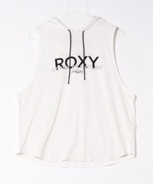 ROXY（ロキシー）の「ROXY ウィメンズ FITNESS MOVE ON その他トップス 【2026年春夏モデル】/ロキシーフード付きUVカット速乾ノースリーブ（タンクトップ・レディース・ブラック/グリーン/ホワイト・SMALL/MEDIUM/LARGE）」の8枚目の写真