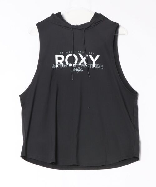 ROXY（ロキシー）の「ROXY ウィメンズ FITNESS MOVE ON その他トップス 【2026年春夏モデル】/ロキシーフード付きUVカット速乾ノースリーブ（タンクトップ・レディース・ブラック/グリーン/ホワイト・SMALL/MEDIUM/LARGE）」の7枚目の写真