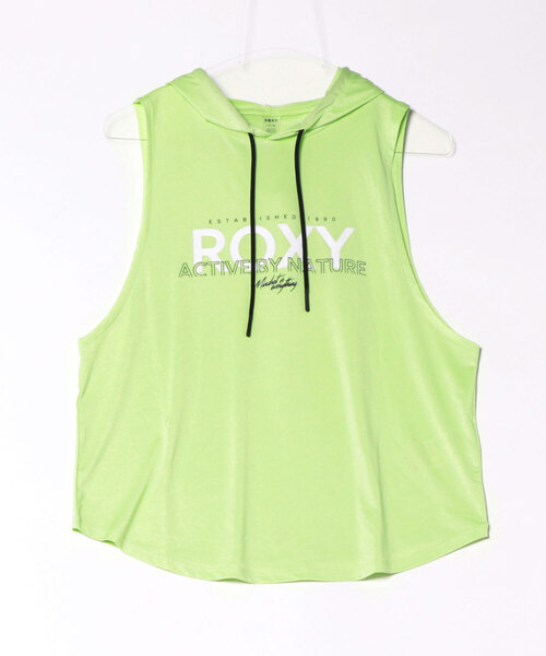 ROXY（ロキシー）の「ROXY ウィメンズ FITNESS MOVE ON その他トップス 【2026年春夏モデル】/ロキシーフード付きUVカット速乾ノースリーブ（タンクトップ・レディース・ブラック/グリーン/ホワイト・SMALL/MEDIUM/LARGE）」の11枚目の写真