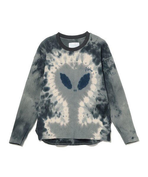 WHIMSY SOCKS / ALIEN TIE-DYE THERMAL（Tシャツ/カットソー）｜Whimsy