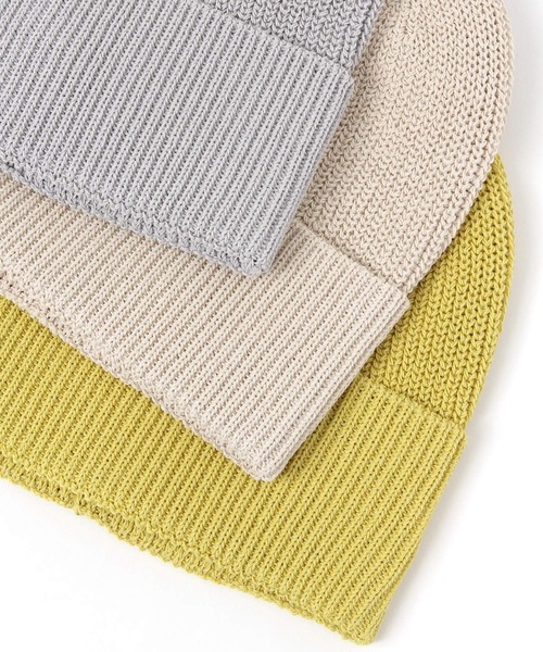 studio CLIP（スタディオクリップ）の「ペーパー混ワッチ（ニットキャップ/ビーニー・レディース・グレー/ブラック/イエロー/ベージュ・FREE）」の22枚目の写真