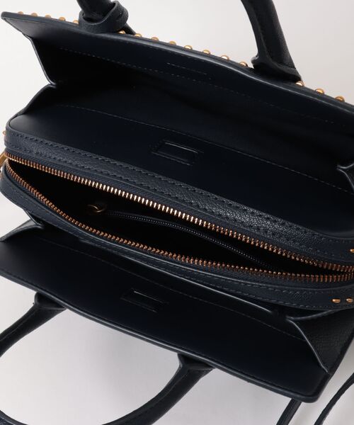 MICHAEL KORS(マイケルコース)の「LAILA スタッズレザー サッチェル スモール(ハンドバッグ・レディース・ブルー系・FREE)」の7枚目の写真