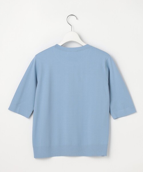 J.PRESS Ladies(J.プレス レディス)の「【アンサンブル着用可】Rayon Elite Stretch クルーネック ニット(ニット/セーター・レディース・ベージュ系/サックスブルー系/ネイビー系/ピンク系・SMALL)」の17枚目の写真