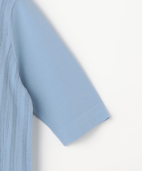 J.PRESS Ladies(J.プレス レディス)の「【アンサンブル着用可】Rayon Elite Stretch クルーネック ニット(ニット/セーター・レディース・ベージュ系/サックスブルー系/ネイビー系/ピンク系・SMALL)」の19枚目の写真