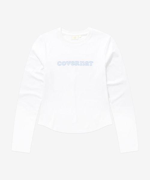 COVERNAT(カバーナット)の「WOMEN COOPER LOGO LONG-SLEEVE(Tシャツ/カットソー・レディース・チャコールグレー/ヘザーグレー/ホワイト・SMALL/MEDIUM)」の20枚目の写真