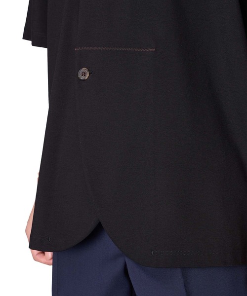 kolor(カラー)の「【kolor/カラー】26SCM-T04203 S/S Polo(ポロシャツ・メンズ・ブラウン/サックスブルー/ブラック・3/2/4)」の7枚目の写真