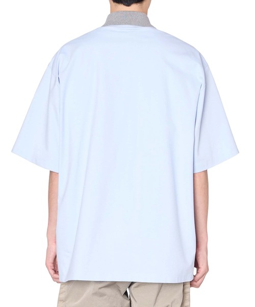 kolor(カラー)の「【kolor/カラー】26SCM-T04203 S/S Polo(ポロシャツ・メンズ・ブラウン/サックスブルー/ブラック・3/2/4)」の12枚目の写真