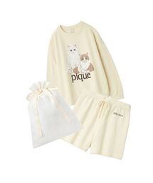 gelato pique(�W�F���[�g�s�P)�́y���b�s���O�ς݁z�G�A���[���R�L���b�g�W���K�[�h�v���I�[�o�[���V���[�g�p���cSET(���[���E�F�A/�p�W���})