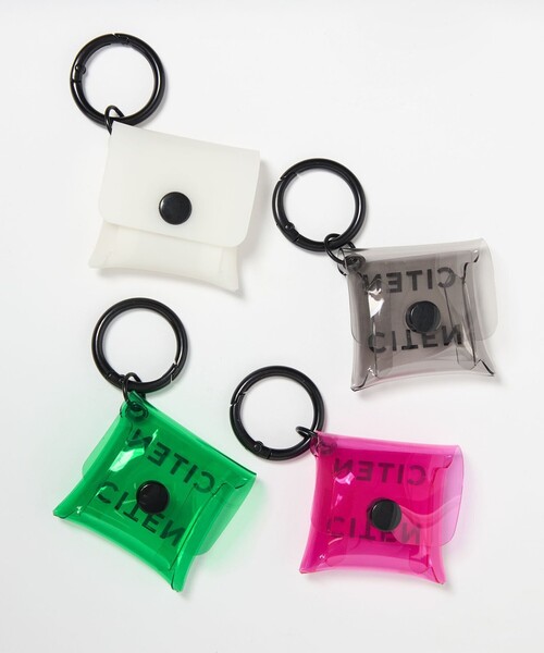 CITEN(シテン)の「<CITEN>コインケースチャーム(キーホルダー・レディース・ブラック/ケリーグリーン/ピンク/ホワイト・FREE)」の17枚目の写真