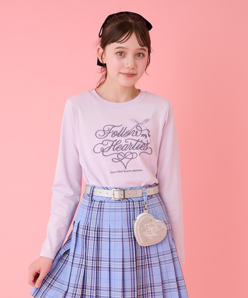 カリグラフィ長袖Tシャツ（Tシャツ/カットソー）｜mezzo piano Junior