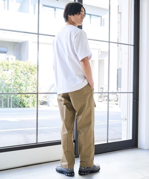 coen(コーエン)の「RepurヘビーコットンポケットTシャツ【抗菌性 / 消臭性 / インフルエンサー紹介アイテム】(Tシャツ/カットソー・メンズ・ブラック/ダークグリーン/ネイビー/ホワイト/ピンク・S/M/L/XL)」の7枚目の写真