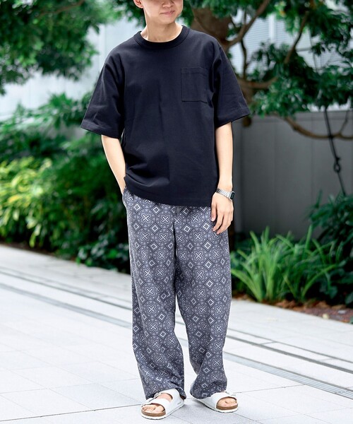 coen(コーエン)の「RepurヘビーコットンポケットTシャツ【抗菌性 / 消臭性 / インフルエンサー紹介アイテム】(Tシャツ/カットソー・メンズ・ブラック/ダークグリーン/ネイビー/ホワイト/ピンク・S/M/L/XL)」の13枚目の写真