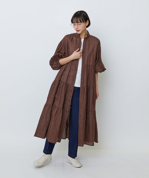 LOISIR(ロワズィール)の「ストレッチデニムスリムトラウザー(デニムパンツ・レディース・ライトインディゴブルー/インディゴブルー・36/38/40)」の4枚目の写真