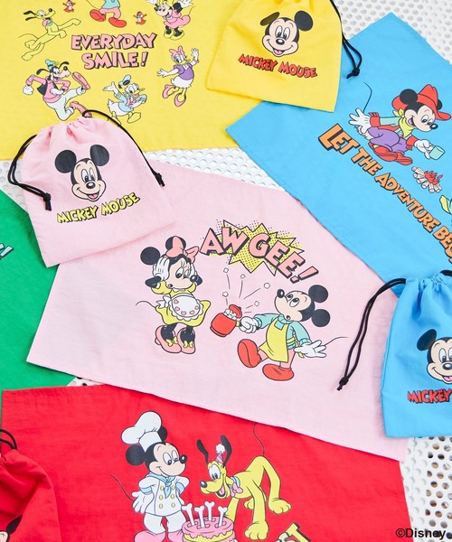 LOWRYS FARM（ローリーズファーム）の「Ｄｉｓｎｅｙ／ランチセット　654417（ランチョンマット/テーブルウェア・キッズ・イエロー/レッド/ピンク/グリーン/ブルー・FREE）」の5枚目の写真