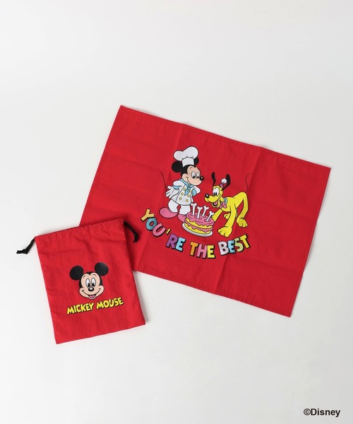 LOWRYS FARM（ローリーズファーム）の「Ｄｉｓｎｅｙ／ランチセット　654417（ランチョンマット/テーブルウェア・キッズ・イエロー/レッド/ピンク/グリーン/ブルー・FREE）」の7枚目の写真