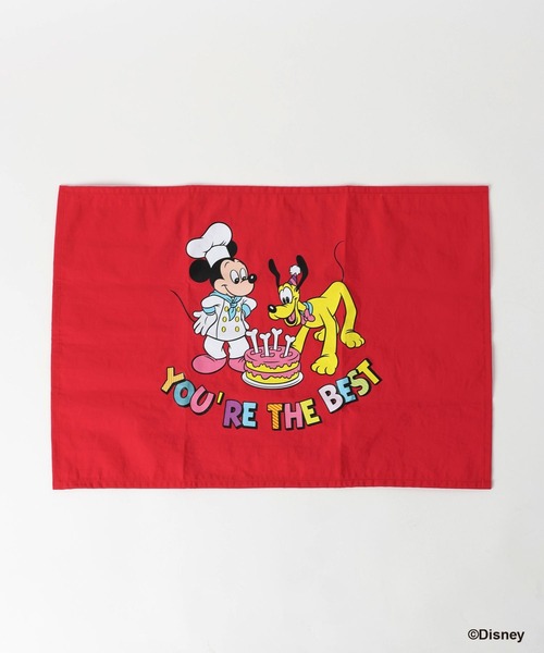 LOWRYS FARM（ローリーズファーム）の「Ｄｉｓｎｅｙ／ランチセット　654417（ランチョンマット/テーブルウェア・キッズ・イエロー/レッド/ピンク/グリーン/ブルー・FREE）」の9枚目の写真