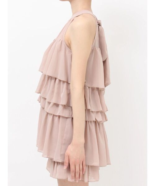 RESEXXY(リゼクシー)の「アメスリラッフルチュニック【セットアップ着用可能】(シャツ/ブラウス・レディース・ピンク/ブラック/アイボリー・FREE)」の13枚目の写真