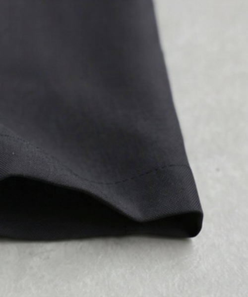 antiqua(アンティカ)の「七分袖 異素材切替 ロング ワンピース(ワンピース・レディース・ブラック・ONESIZE)」の10枚目の写真
