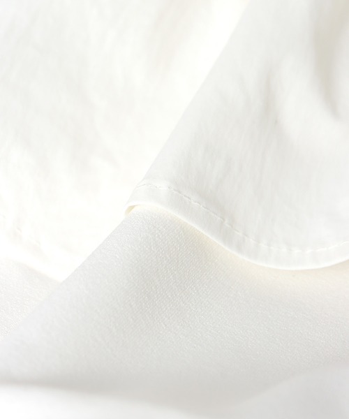 Cepica（セピカ）の「【MARECHAL TERRE / マルシャルテル】RUFFLE SLEEVE TOPS（Tシャツ/カットソー・レディース・オフホワイト/ブラック・FREE）」の3枚目の写真