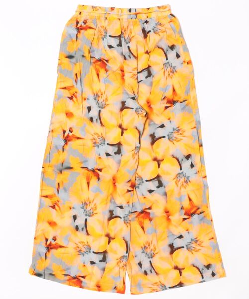 Desigual(デシグアル)の「トロピカル花柄ワイドパンツ オレンジ(その他パンツ・レディース・ブルー・S/M/L/XL/XS)」の4枚目の写真