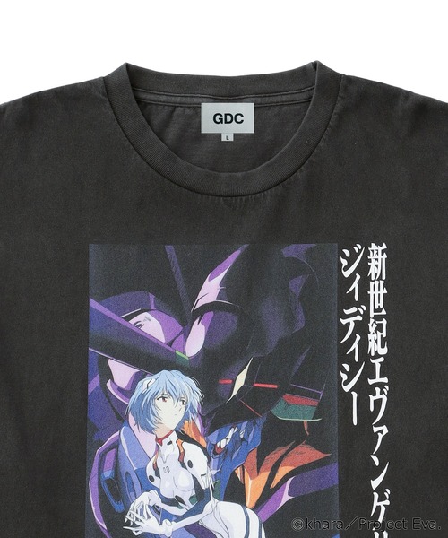 GDC(ジーディーシー)の「【GDC×EVANGELION】Rei Ayanami Long Sleeve Tee(Tシャツ/カットソー・メンズ・チャコール・SMALL/MEDIUM/LARGE/X-LARGE)」の2枚目の写真