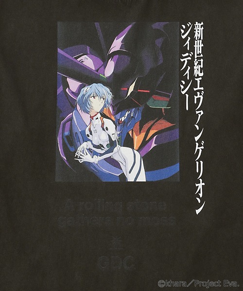 GDC(ジーディーシー)の「【GDC×EVANGELION】Rei Ayanami Long Sleeve Tee(Tシャツ/カットソー・メンズ・チャコール・SMALL/MEDIUM/LARGE/X-LARGE)」の3枚目の写真