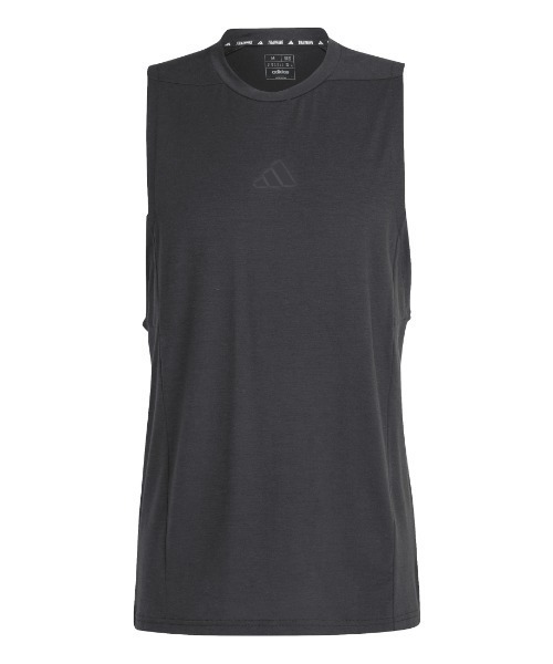 adidas(アディダス)の「アディダス adidas Designed for Training ワークアウト タンクトップ(タンクトップ・メンズ・ブラック・LL)」の1枚目の写真