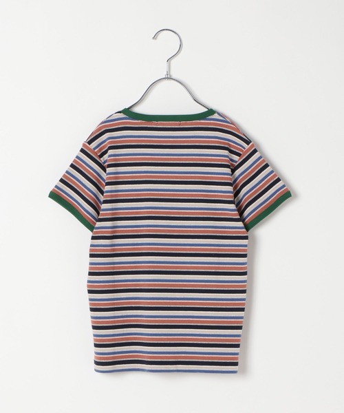 BAYFLOW（ベイフロー）の「[Tシャツ＋ワンピSET(3way)]ボーダーコンビキャミワンピ(KIDS)（ワンピース・キッズ・ネイビー系/イエロー系・110cm/150cm/130cm）」の11枚目の写真