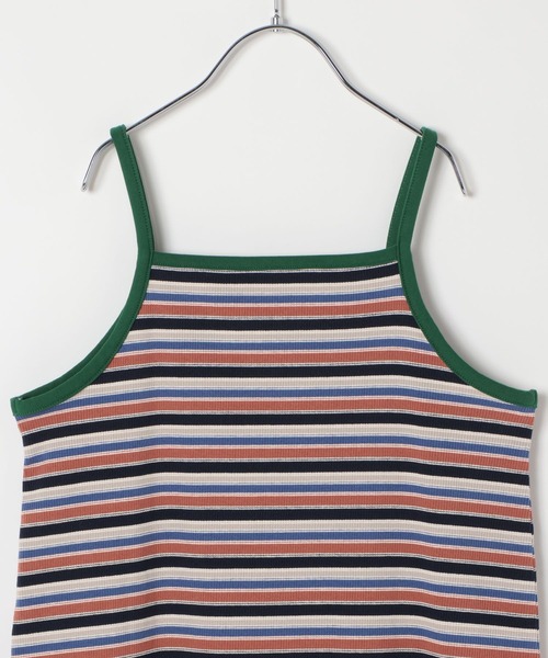 BAYFLOW（ベイフロー）の「[Tシャツ＋ワンピSET(3way)]ボーダーコンビキャミワンピ(KIDS)（ワンピース・キッズ・ネイビー系/イエロー系・110cm/150cm/130cm）」の21枚目の写真
