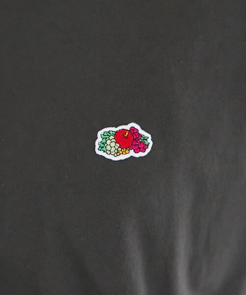 FREAK'S STORE(フリークスストア)の「FRUIT OF THE LOOM × FREAK'S STORE/フルーツオブザルーム 別注 シトロンプリント ビッグTシルエットTシャツ(Tシャツ/カットソー・レディース・ナチュラル/ライトグレー/ブラック・フリ-)」の13枚目の写真