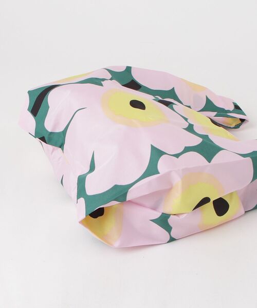 marimekko(マリメッコ)の「Unikko / Mini Smartbag(エコバッグ/サブバッグ・レディース・ライトブルー/ライトピンク・FREE)」の13枚目の写真