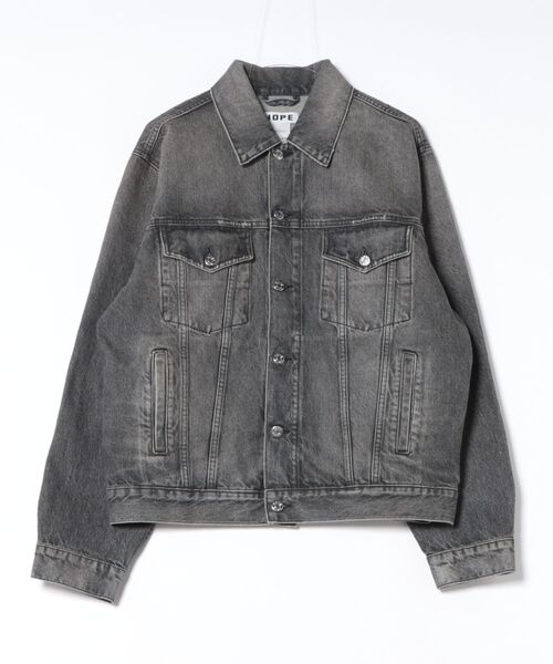 Scrap Book(スクラップブック)の「【HOPE】BOLD DENIM JACKT(デニムジャケット・レディース・ブラック・36)」の7枚目の写真