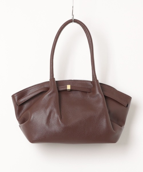 apres jour clair(アプレジュールクレア)の「【apres jour clair】フェイクレザートートバッグ(ハンドバッグ・レディース・ブラック/ダークブラウン・FREE)」の8枚目の写真