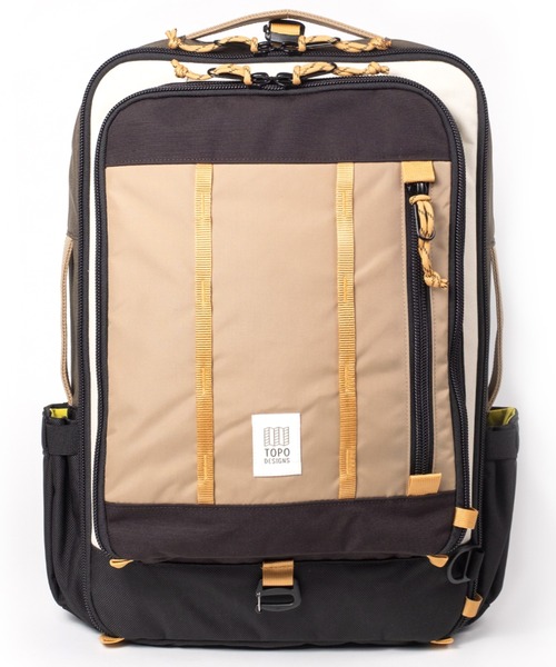 TOPO DESIGNS(トポデザインズ)の「3WAY【TOPO DESIGNS】GLOBAL TRAVEL BAG 30L(バックパック/リュック・レディース・ベージュ/ブルー/ブラック・ONE SIZE)」の1枚目の写真