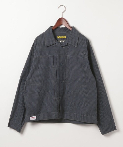 USA製✨SMITH'S スミスアメリカン ブラックデニムジャケット 91-B型 セール】【SMITH'S AMERICAN(スミス アメリカン)】チェックライトG
