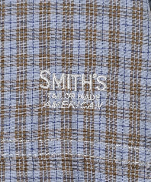 ALEXANDER SMITH(アレクサンダースミス)の「【SMITH'S AMERICAN(スミス アメリカン)】チェックライトGジャン(デニムジャケット・レディース・ネイビー/ブルー・FREE)」の4枚目の写真