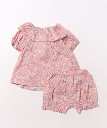 hakka baby（ハッカベビー）の「[ベビー]リバティプリントチュニックパンツセット（セットアップ）」