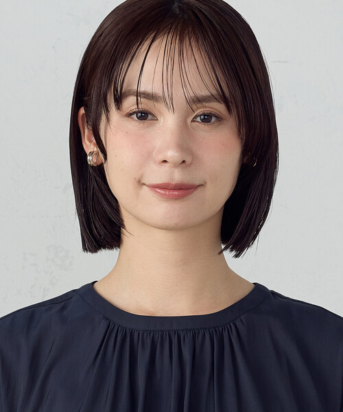 COMME CA ISM(コムサイズム)の「ゆるっとろみ ブラウス/セットアップ対応(シャツ/ブラウス・レディース・カーキ/ネイビー/ベージュ・MEDIUM/LARGE)」の5枚目の写真