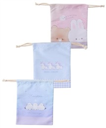 QUNTSTYLE（キュントスタイル）の「<3枚組>コップ巾着（ポーチ）」