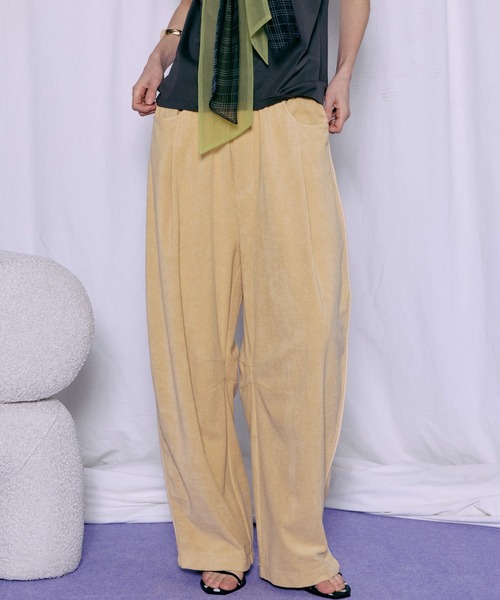 PRE-ORDER】Balloon Pile Pants/バルーンパイルパンツ（その他パンツ