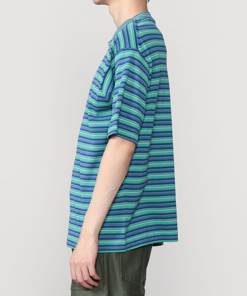 RYE TENDER(ライテンダー)の「RYE TENDER | 〈別注〉半袖 クルーネックニット MEN(ニット/セーター・メンズ・グリーン系その他/ブルー系その他/ベージュ系その他/ブラック系その他・1/2)」の19枚目の写真