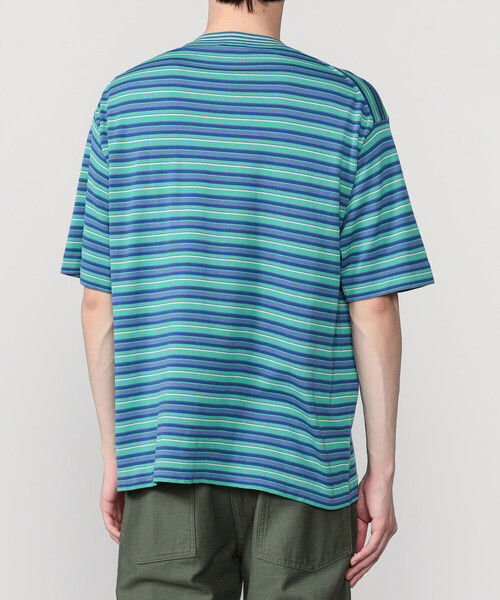RYE TENDER(ライテンダー)の「RYE TENDER | 〈別注〉半袖 クルーネックニット MEN(ニット/セーター・メンズ・グリーン系その他/ブルー系その他/ベージュ系その他/ブラック系その他・1/2)」の18枚目の写真